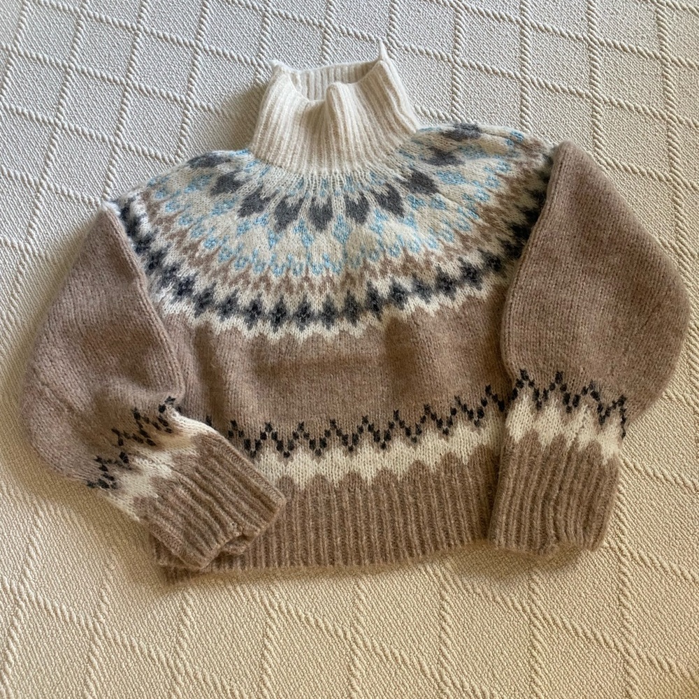 Like new Rag & Bone Fair Isle sweater